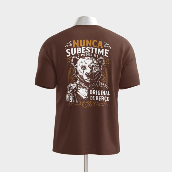 Camiseta NARTHUZ "Original de Berço" – Marrom