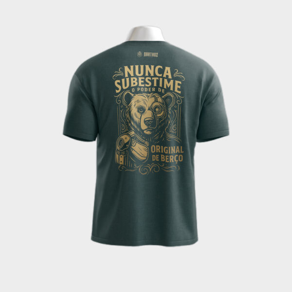 Camiseta NARTHUZ "Original de Berço" – Verde Escuro
