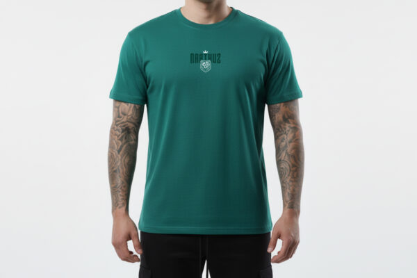 Camiseta NARTHUZ "Alma Indestrutível" – Verde Teal Jungle - Imagem 2